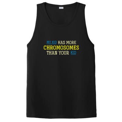 Trisomy 21 Parents Down Syndrome Awareness Gift PosiCharge Competitor Tank