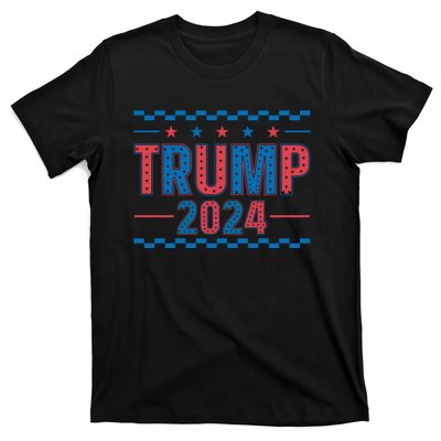 Trump 2024 Political Campaign Theme T-Shirt