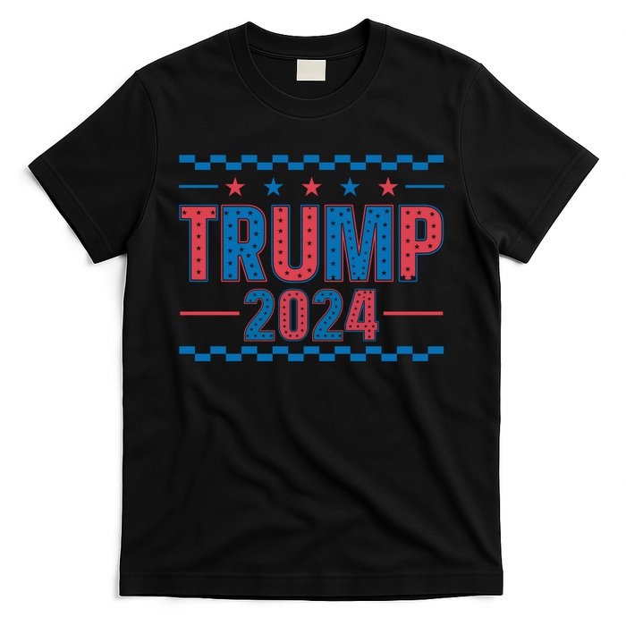 Trump 2024 Political Campaign Theme T-Shirt