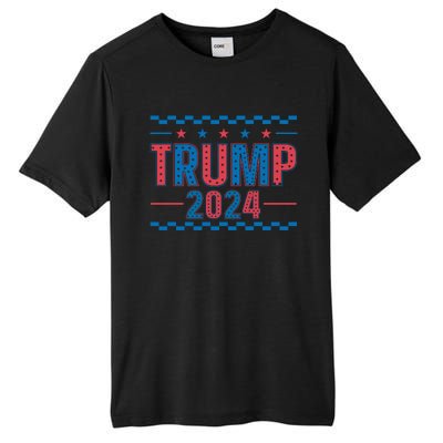 Trump 2024 Political Campaign Theme Tall Fusion ChromaSoft Performance T-Shirt