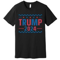 Trump 2024 Political Campaign Theme Premium T-Shirt