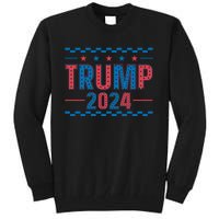 Trump 2024 Political Campaign Theme Tall Sweatshirt