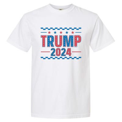 Trump 2024 Political Campaign Theme Garment-Dyed Heavyweight T-Shirt