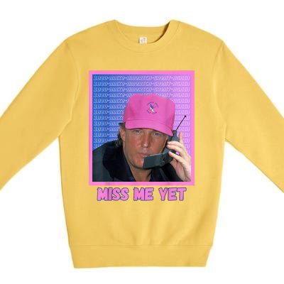 Trump 2024 President 2024 Premium Crewneck Sweatshirt