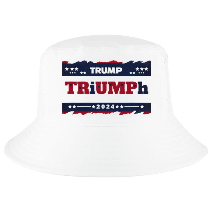 Triumph 2024 Patriotic Trump Cool Comfort Performance Bucket Hat