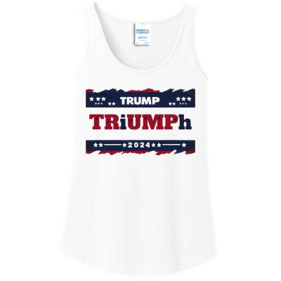 Triumph 2024 Patriotic Trump Ladies Essential Tank