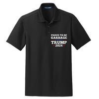 Trump 2024 Proud To Be Garbage Presidential Election Dry Zone Grid Polo