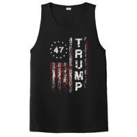 Trump 2024 Pro 47th President Us Flag PosiCharge Competitor Tank