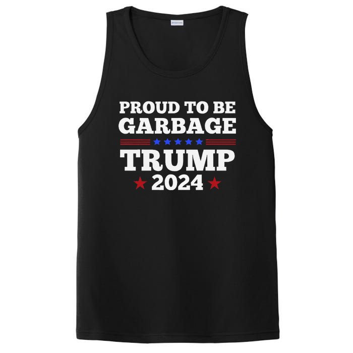 Trump 2024 Proud To Be Garbage Presidential Election PosiCharge Competitor Tank