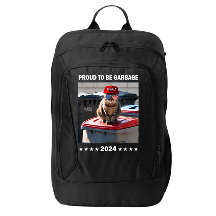 Trump 2024 Proud To Be Garbage Crew Trump’S Supporters Funny City Backpack