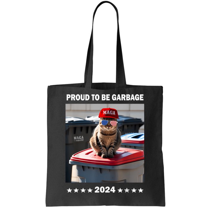 Trump 2024 Proud To Be Garbage Crew Trump’S Supporters Funny Tote Bag