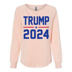 Trump 2024 Political Republican Womens California Wash Sweatshirt