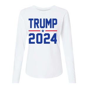 Trump 2024 Political Republican Womens Cotton Relaxed Long Sleeve T-Shirt