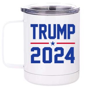 Trump 2024 Political Republican 12 oz Stainless Steel Tumbler Cup