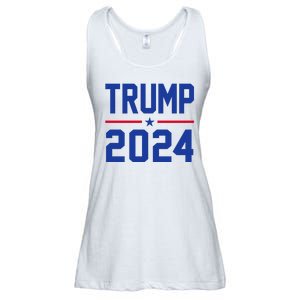 Trump 2024 Political Republican Ladies Essential Flowy Tank