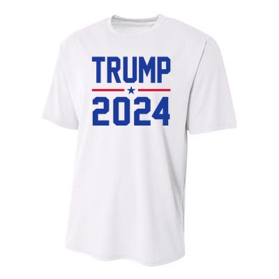 Trump 2024 Political Republican Youth Performance Sprint T-Shirt