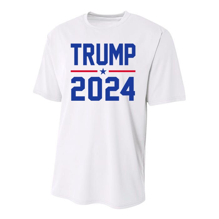 Trump 2024 Political Republican Youth Performance Sprint T-Shirt