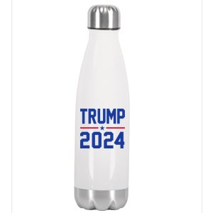 Trump 2024 Political Republican Stainless Steel Insulated Water Bottle