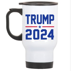 Trump 2024 Political Republican Stainless Steel Travel Mug