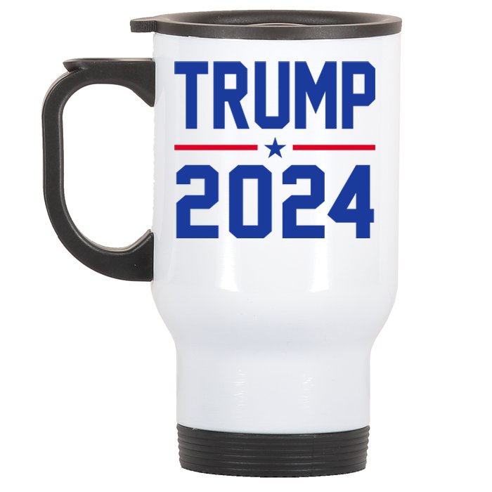 Trump 2024 Political Republican Stainless Steel Travel Mug