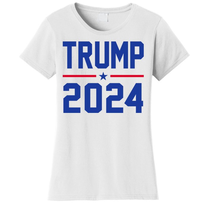 Trump 2024 Political Republican Women's T-Shirt