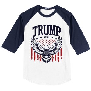 Trump 2024 Pro Trump Republican Baseball Sleeve Shirt