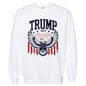 Trump 2024 Pro Trump Republican Garment-Dyed Sweatshirt