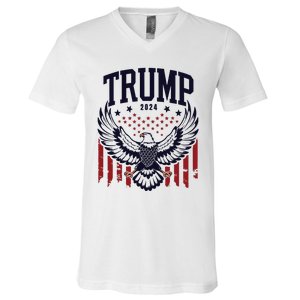 Trump 2024 Pro Trump Republican V-Neck T-Shirt