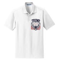 Trump 2024 Pro Trump Republican Dry Zone Grid Polo