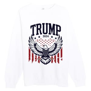 Trump 2024 Pro Trump Republican Premium Crewneck Sweatshirt