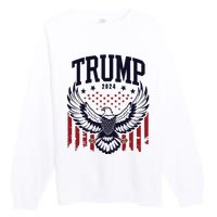 Trump 2024 Pro Trump Republican Premium Crewneck Sweatshirt