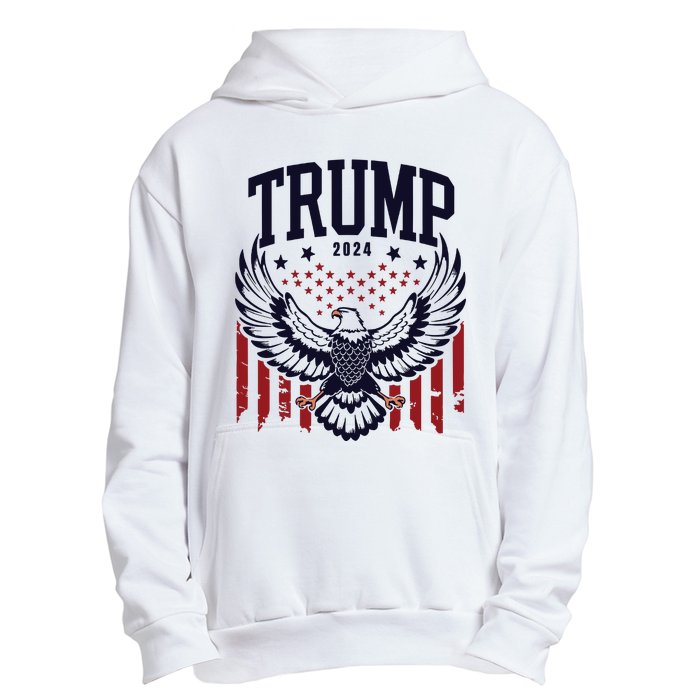 Trump 2024 Pro Trump Republican Urban Pullover Hoodie