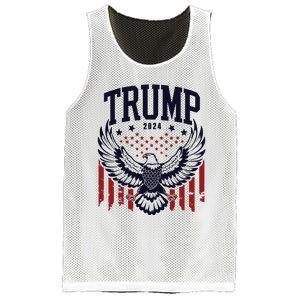 Trump 2024 Pro Trump Republican Mesh Reversible Basketball Jersey Tank