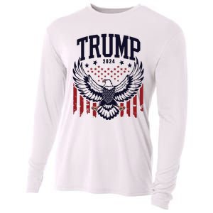 Trump 2024 Pro Trump Republican Cooling Performance Long Sleeve Crew