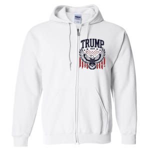 Trump 2024 Pro Trump Republican Full Zip Hoodie