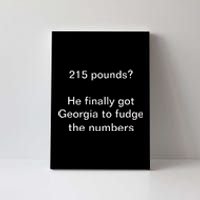 Top 215 Pounds He Finally Got Georgia To Fudge The Numbers Canvas