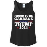 Trump 2024 Proud To Be Garbage Presidential Election Ladies Essential Tank