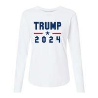 Trump 2024 | Pro Trump | Pro America | Republican Shirt | Patriotic Gifts Womens Cotton Relaxed Long Sleeve T-Shirt