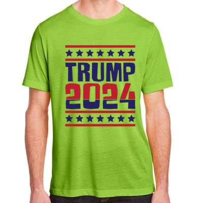 Trump 2024 Patriotic Motif Adult ChromaSoft Performance T-Shirt