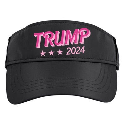 Trump Pink Donald Trump 2024 US Election Pink Girly Adult Drive Performance Visor