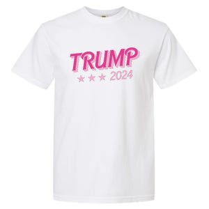 Trump Pink Donald Trump 2024 US Election Pink Girly Garment-Dyed Heavyweight T-Shirt