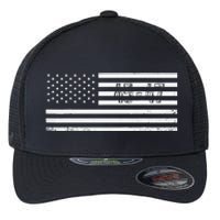 Trump 2024 President 45 47 Vintage American Flag Pro Trump Flexfit Unipanel Trucker Cap