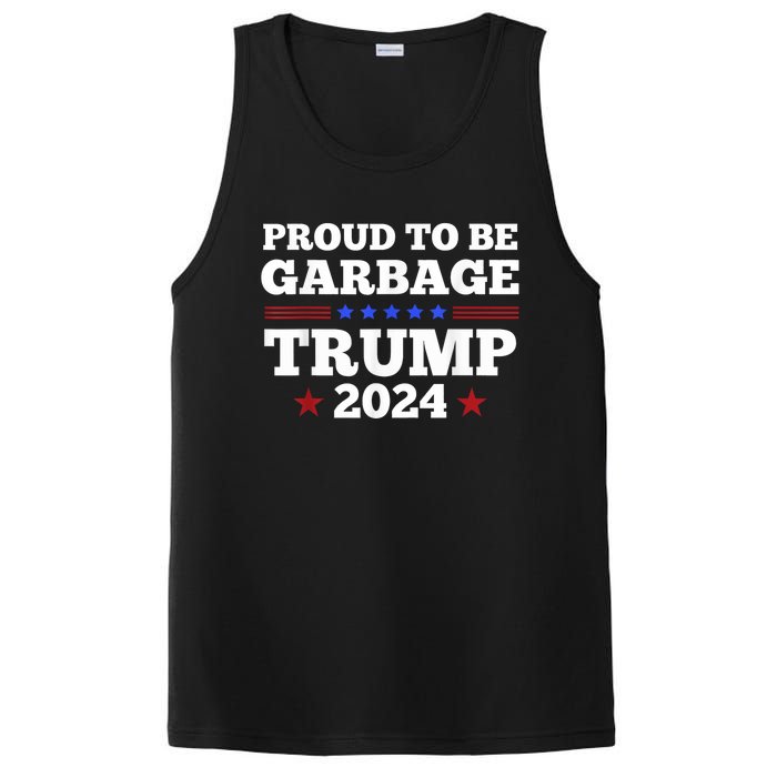 Trump 2024 Proud To Be Garbage Presidential Election PosiCharge Competitor Tank