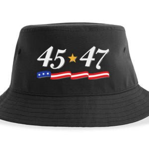 Trump 2024 President 45 47 Sustainable Bucket Hat