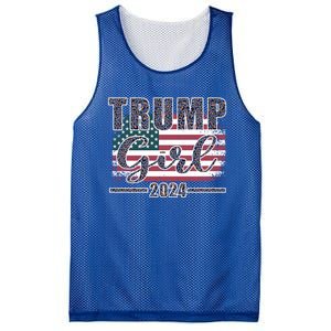 Trump 2024 Pro Trump Supporter Leopard Print Funny Gift Mesh Reversible Basketball Jersey Tank