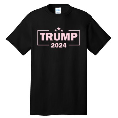 Trump 2024 Political Support Graphic Tall T-Shirt