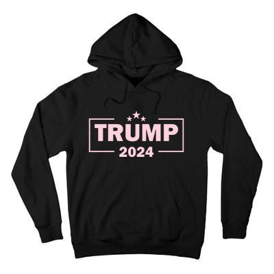 Trump 2024 Political Support Graphic Tall Hoodie