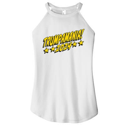 Trumpamania 2024 President Trump Fun Election Women's Perfect Tri Rocker Tank