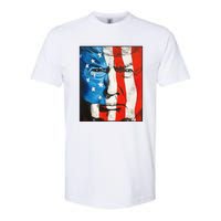 Trump 2024 Patriotic Flag Facepaint Donald Trump 4th Of July Softstyle CVC T-Shirt