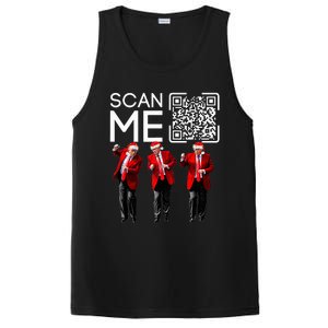 Trump 2024 Qr 4547 Funny Trump Dancing Code PosiCharge Competitor Tank